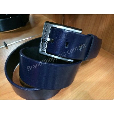 Кожаный ремень Lacoste 1037 ширина 4,5см